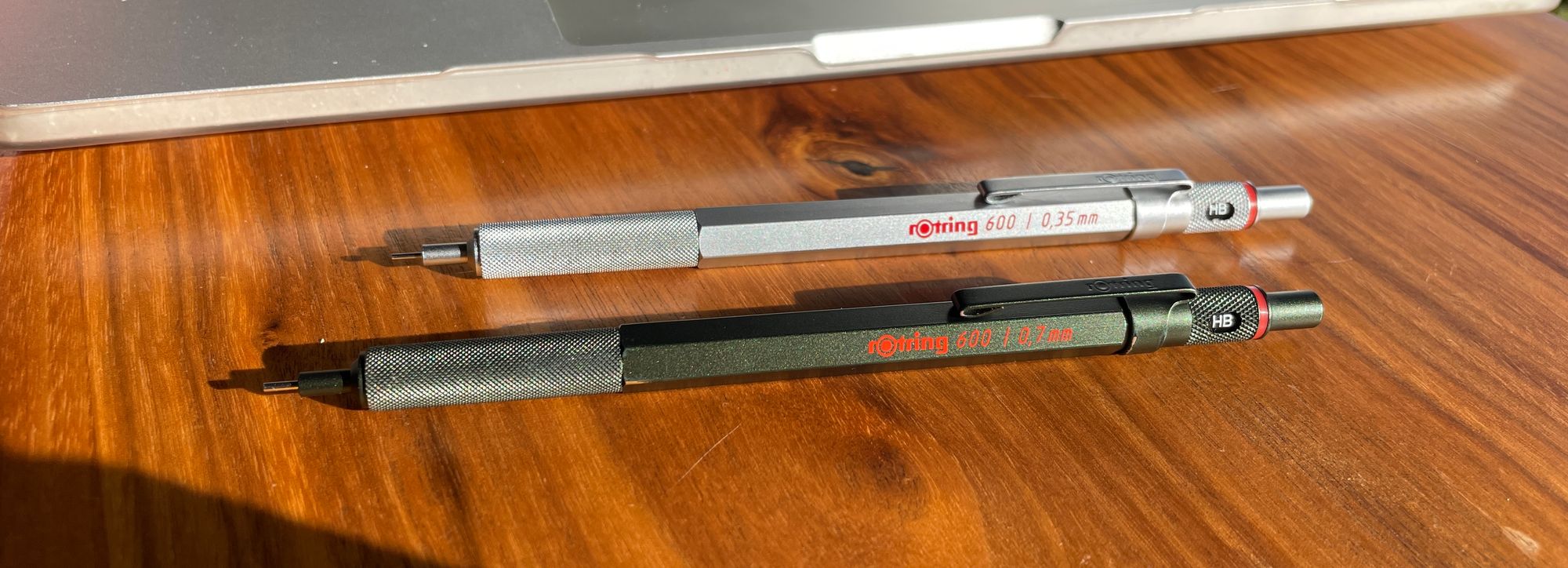 Rotring 600 Drafting Pencil, A Lesson In Design — The Pen Addict