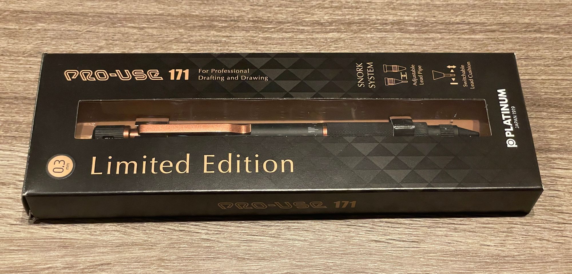 Review Platinum Pro Use 171 Copper Mechanical Pencil