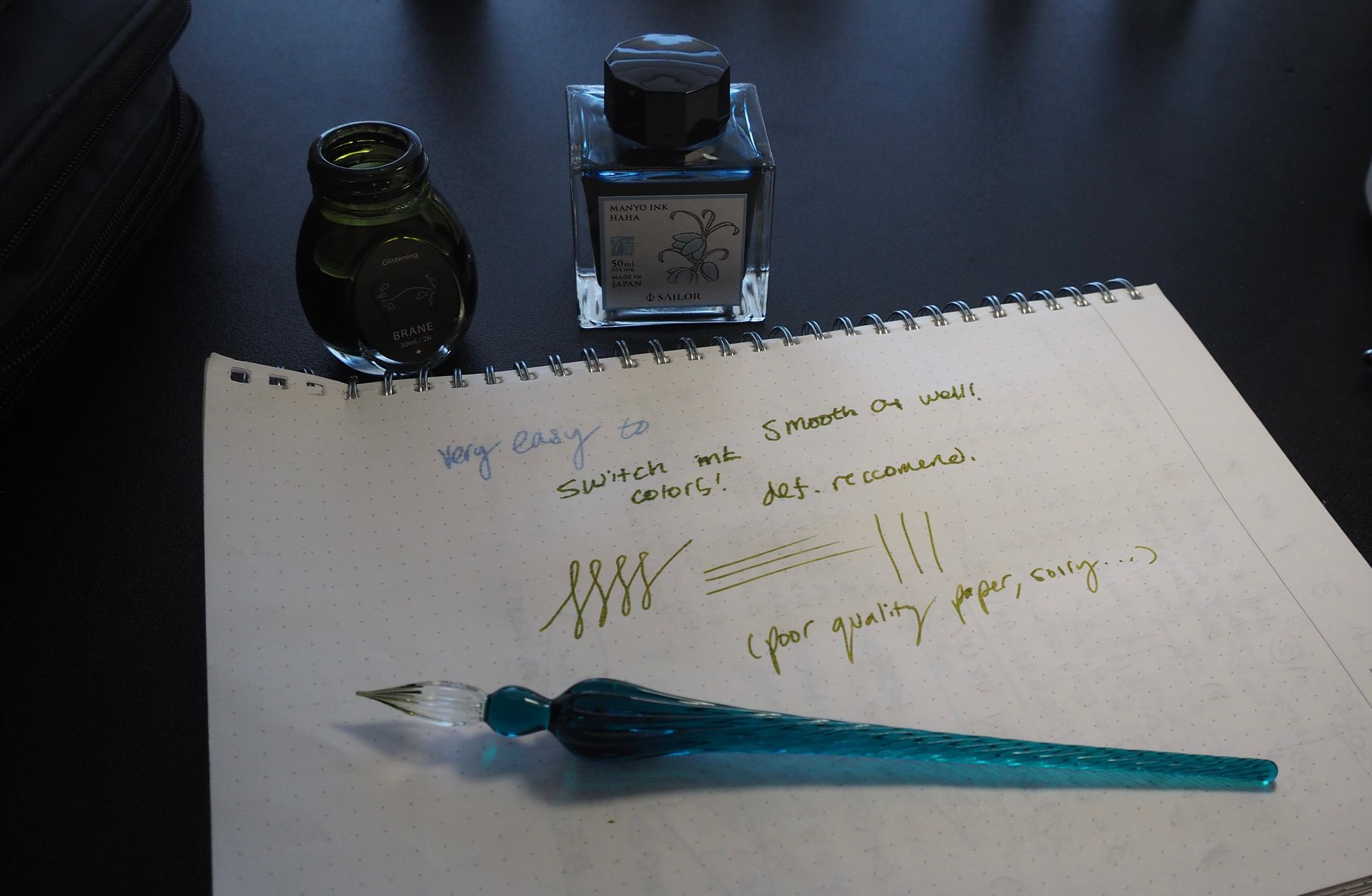 Like writing with a fountain pen? Use quality paper