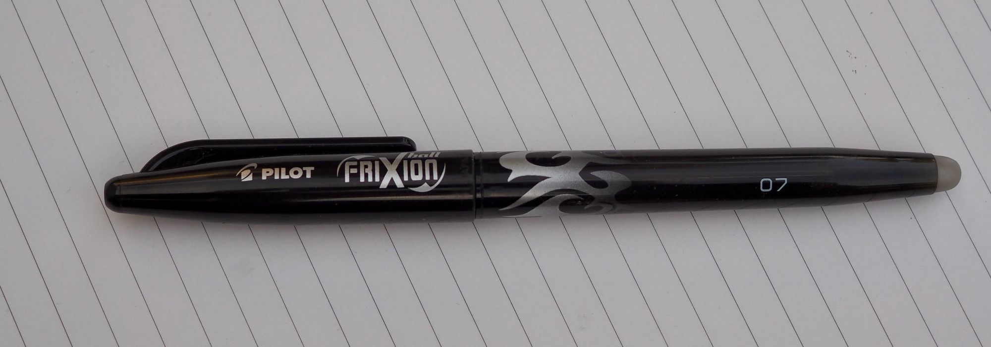 Pilot FriXion Erasable Rollerball Pen - Black