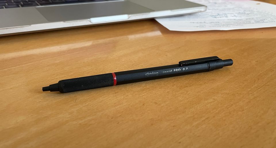 Review: Rotring Rapid Pro Mechanical Pencil