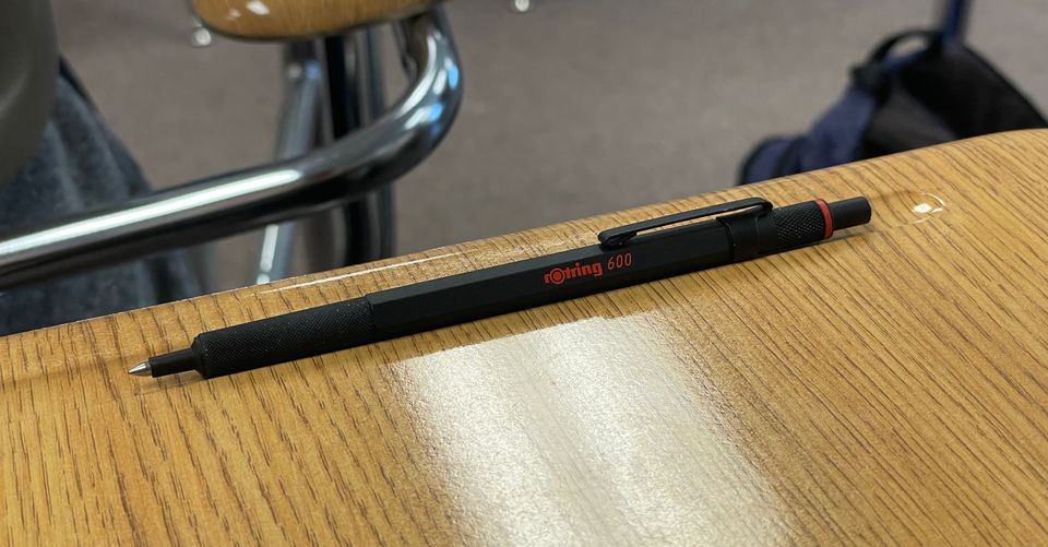 Review: Rotring 600 Ballpoint Pen