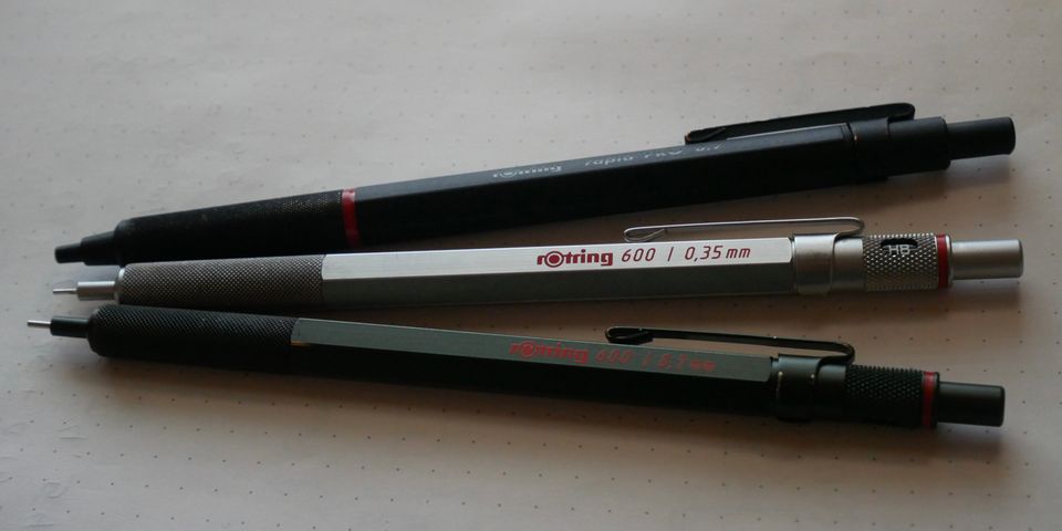 Review: Rotring Rapid Pro Mechanical Pencil