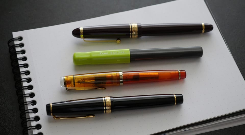 Guide: Pilot vs. Sailor Fountain Pens